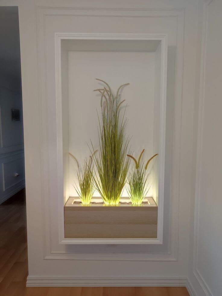 Luminex Növénybox fali tartó növénnyel